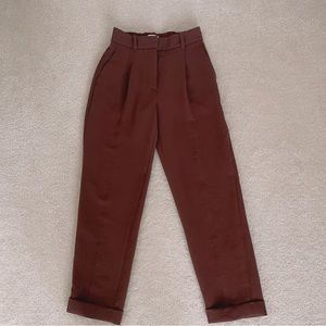 Wilfred pant from Aritzia brown 00